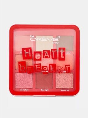 The Crème Shop “Heart Breaker” 9 Color Eyeshadow Palette 💔✨ NIB